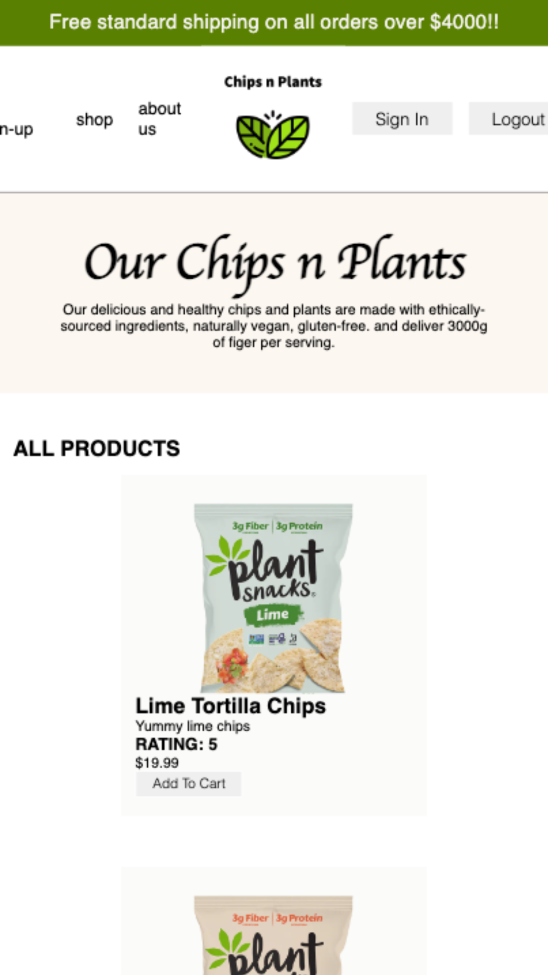 E-commerce site - group project